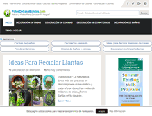 Tablet Screenshot of fotosdecasasbonitas.com